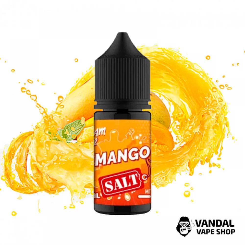 ЖИДКОСТЬ M-Jam V2 Salt 30 мл НА СОЛЕВОМ НИКОТИНЕ 50 мг со вкусом манго ЖИДКОСТЬ M-Jam V2 Salt 30 мл НА СОЛЕВОМ НИКОТИНЕ 50 мг со вкусом манго