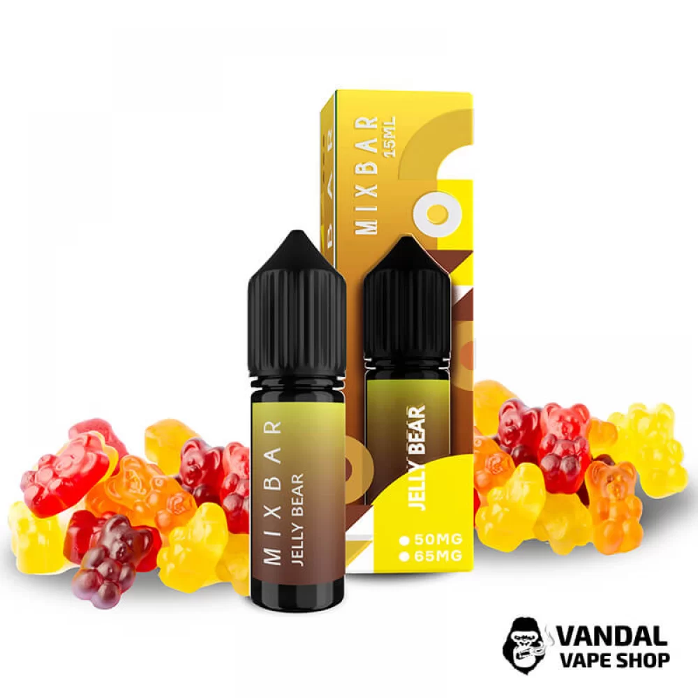 Жидкость Mix Bar 15 мл 50 мг на солевом никотине со вкусом желейных мишек