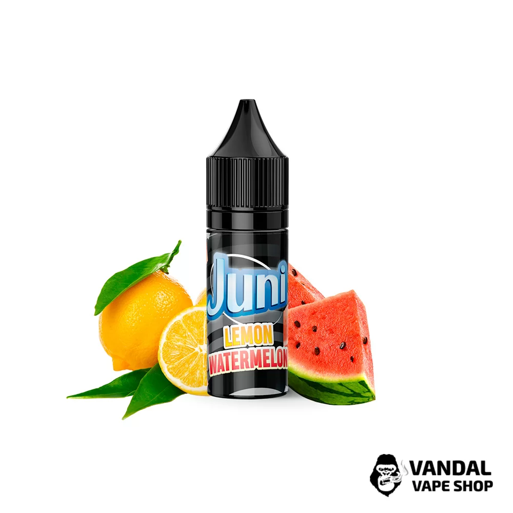 ЖИДКОСТЬ Juni Silver Ice 15 мл НА СОЛЕВОМ НИКОТИНЕ 30 мг со вкусом лимона и арбуза ЖИДКОСТЬ Juni Silver Ice 15 мл НА СОЛЕВОМ НИКОТИНЕ 30 мг со вкусом лимона и арбуза