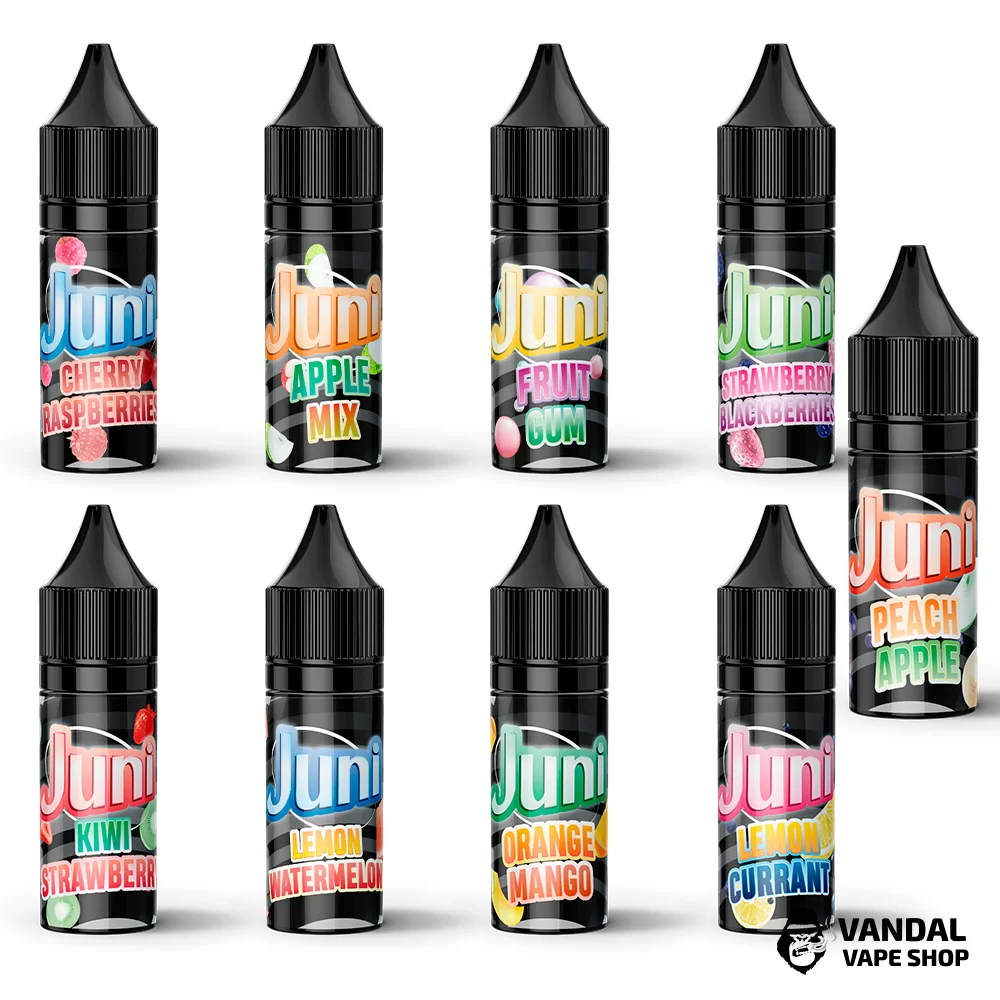ЖИДКОСТЬ Juni Silver Ice - 15 мл НА СОЛЕВОМ НИКОТИНЕ 