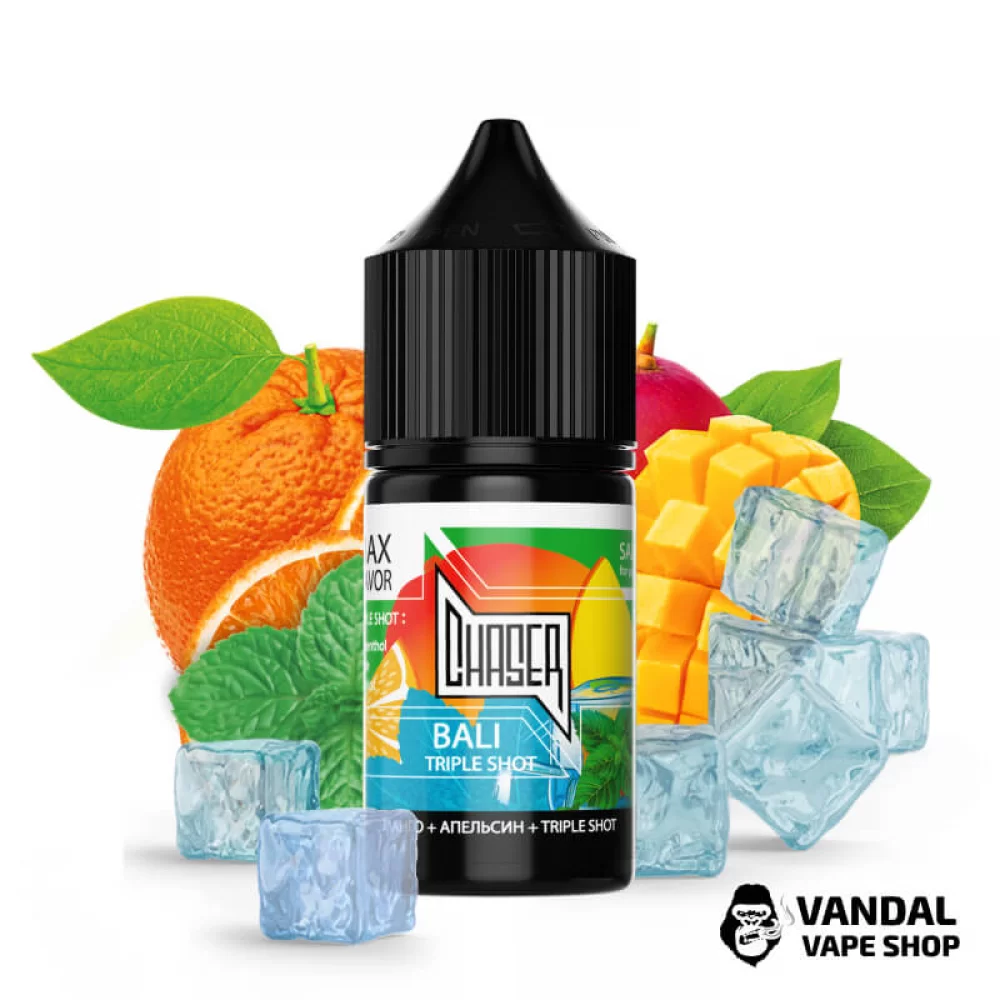 РІДИНА Chaser ForPods 30 мл НА СОЛЬОВОМУ НІКОТИНІ 50 мг зі смаком МАНГО, АПЕЛЬСИНу і МАРАКУйї РІДИНА Chaser ForPods 30 мл НА СОЛЬОВОМУ НІКОТИНІ 50 мг зі смаком МАНГО, АПЕЛЬСИНу і МАРАКУйї