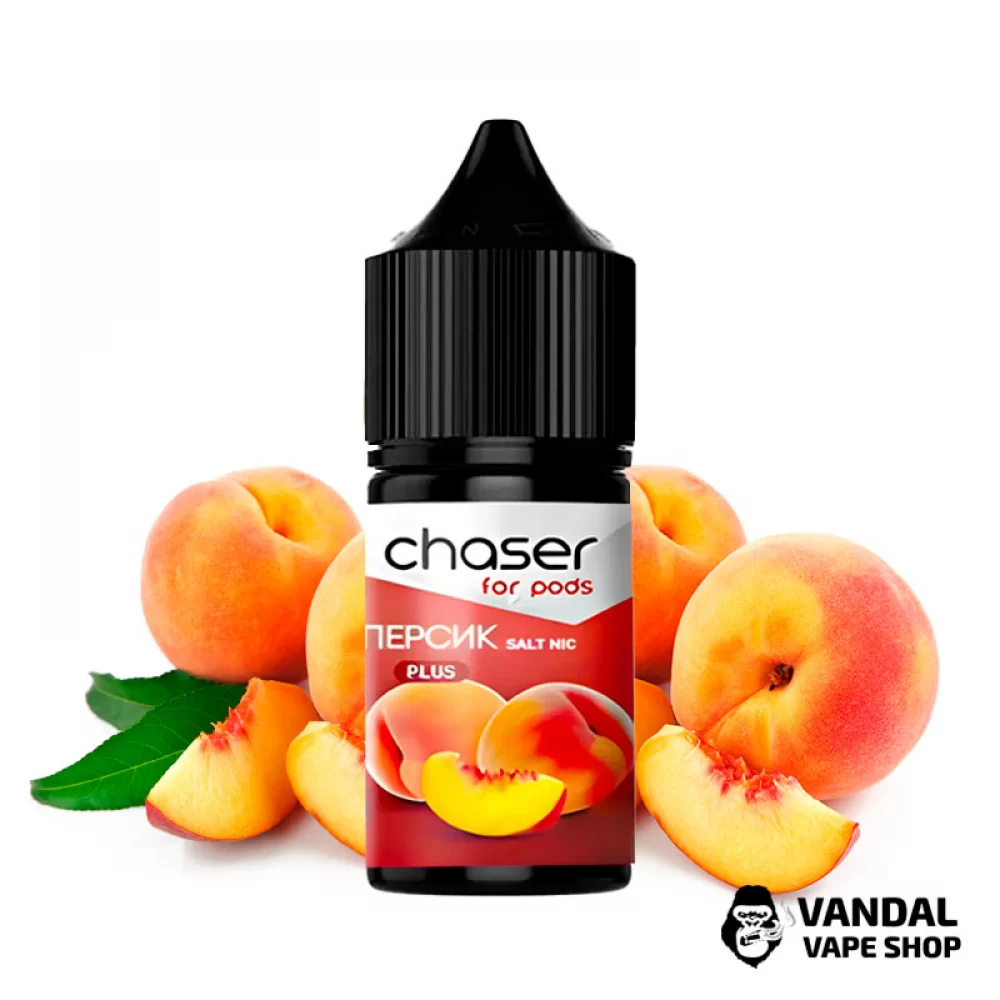 ЖИДКОСТЬ Chaser ForPods 30 мл НА СОЛЕВОМ НИКОТИНЕ 30 мг со вкусом персика