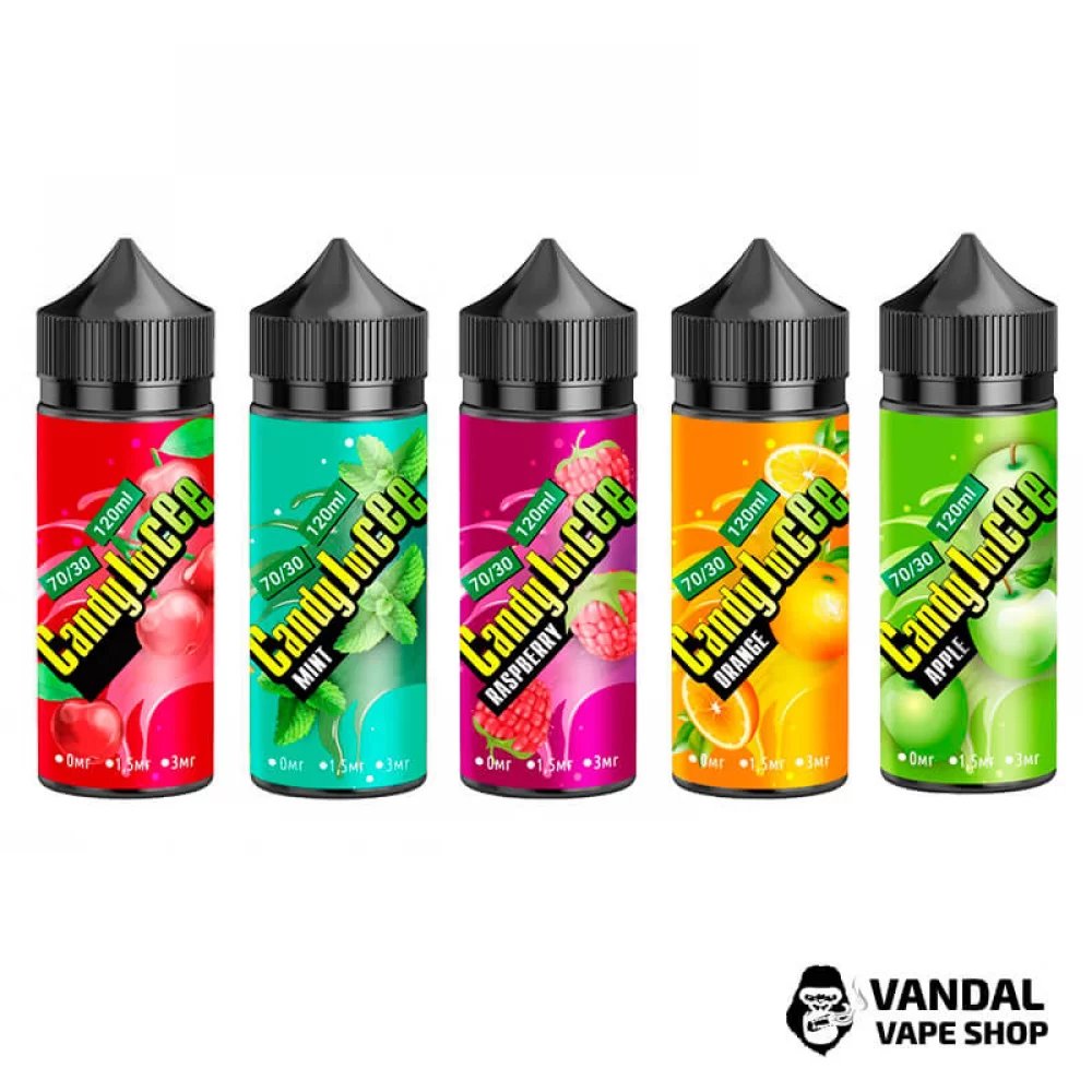 Жидкость Candy Juicee 120 мл, на органическом никотине