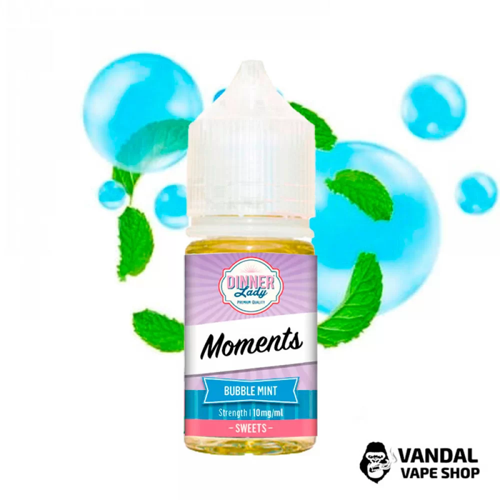 Преміальна сольова рідина Dinner Lady Salt 30 мл 50 мг зі смаком м'ятної жуйки