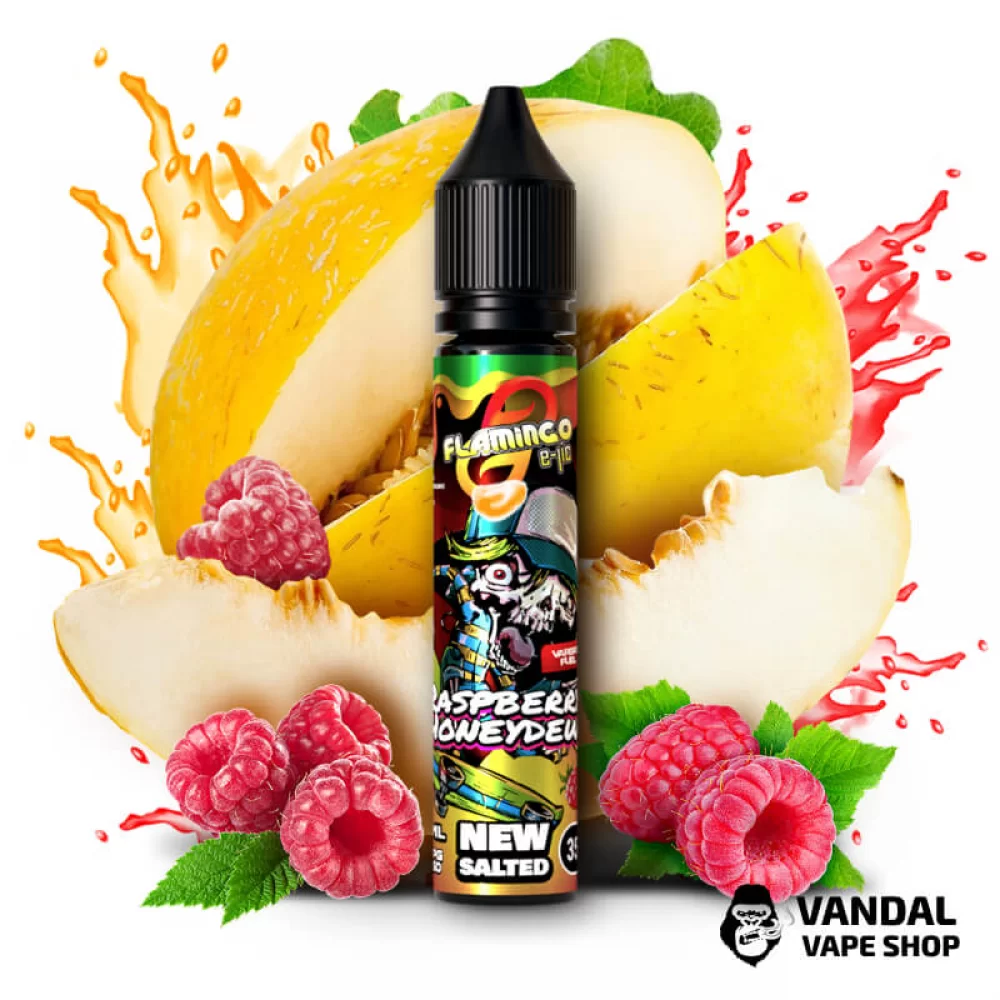 ЖИДКОСТЬ Flamingo New Salted 30 мл НА СОЛЕВОМ НИКОТИНЕ 50 мг со вкусом малины и дыни ЖИДКОСТЬ Flamingo New Salted 30 мл НА СОЛЕВОМ НИКОТИНЕ 50 мг со вкусом малины и дыни