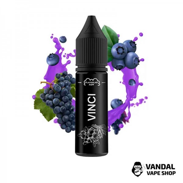 Рідина Flavorlab Vinci 15 мл 50 мг на сольовому нікотині зі смаком винограду і смородини