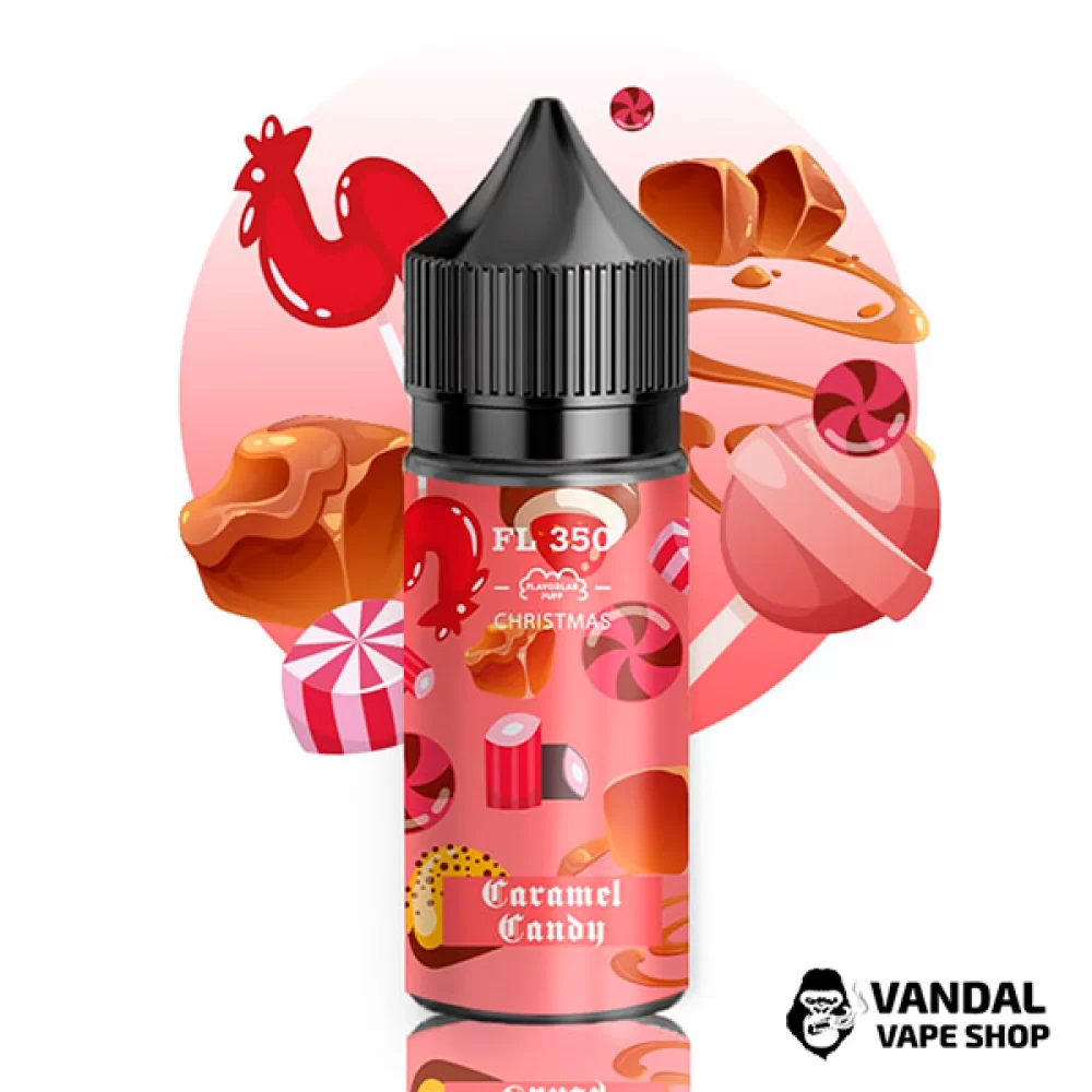 ЖИДКОСТЬ Flavorlab FL 350 Christmas 30 мл НА СОЛЕВОМ НИКОТИНЕ 50 мг со вкусом карамельных конфет ЖИДКОСТЬ Flavorlab FL 350 Christmas 30 мл НА СОЛЕВОМ НИКОТИНЕ 50 мг со вкусом карамельных конфет