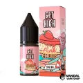 ЖИДКОСТЬ Get High - 10 мл НА СОЛЕВОМ НИКОТИНЕ 50 мг со вкусом клубничного чизкейка