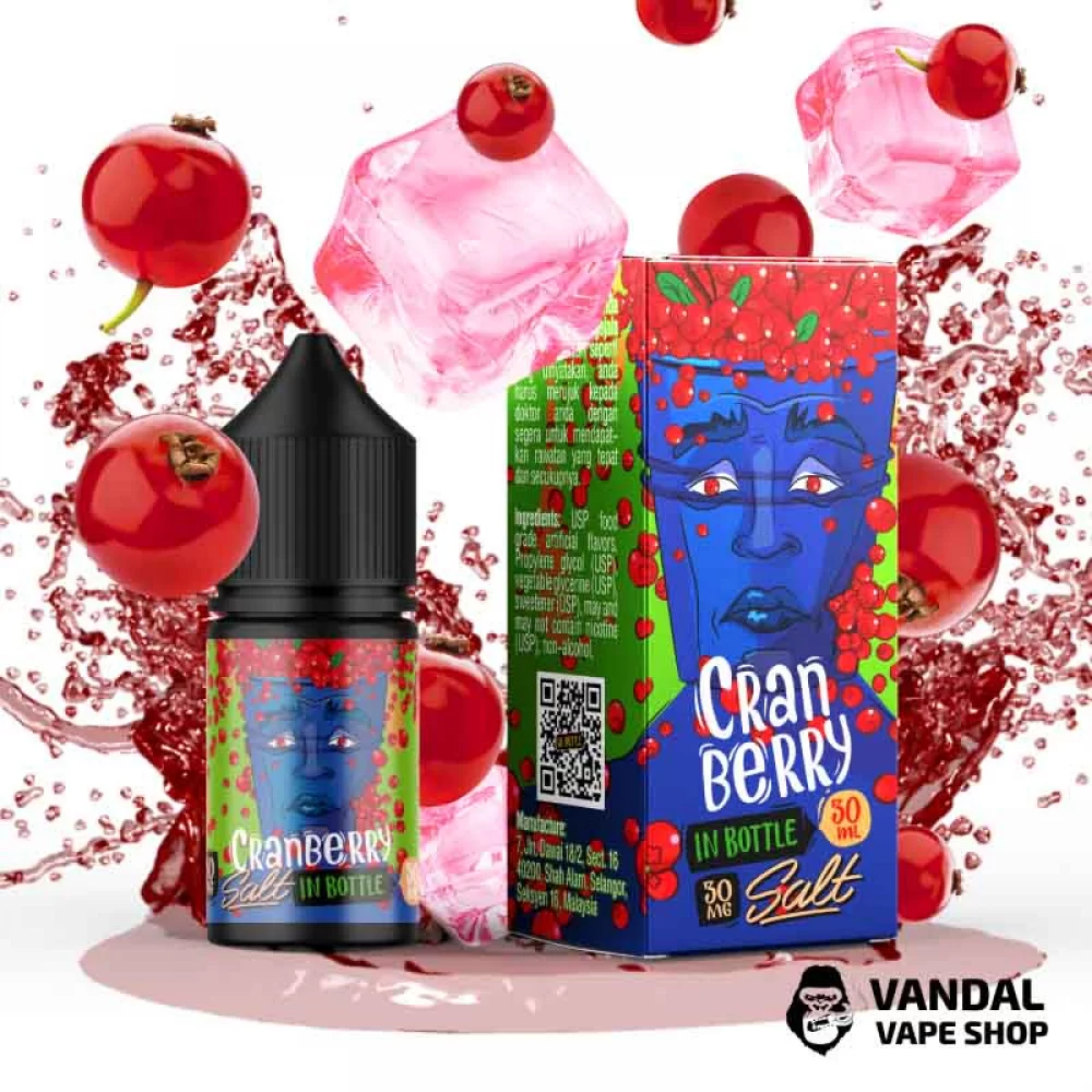 Рідина In Bottle Salt 30 мл на сольовому нікотині 50 мг зі смаком журавлини