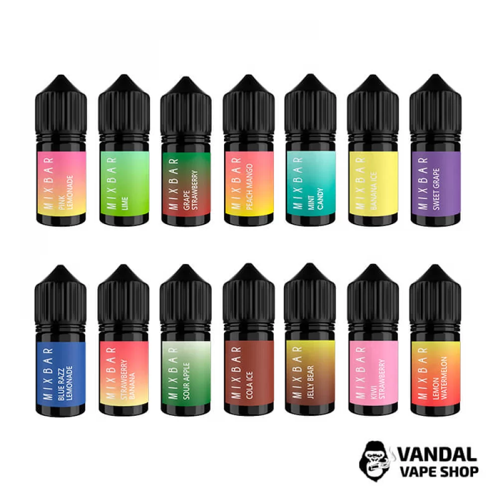 Рідина Mix Bar Salt 30 мл на сольовому нікотині 