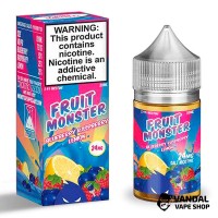 Fruit Monster Salt 30 мл 24 мг - Blueberry Raspberry Lemon