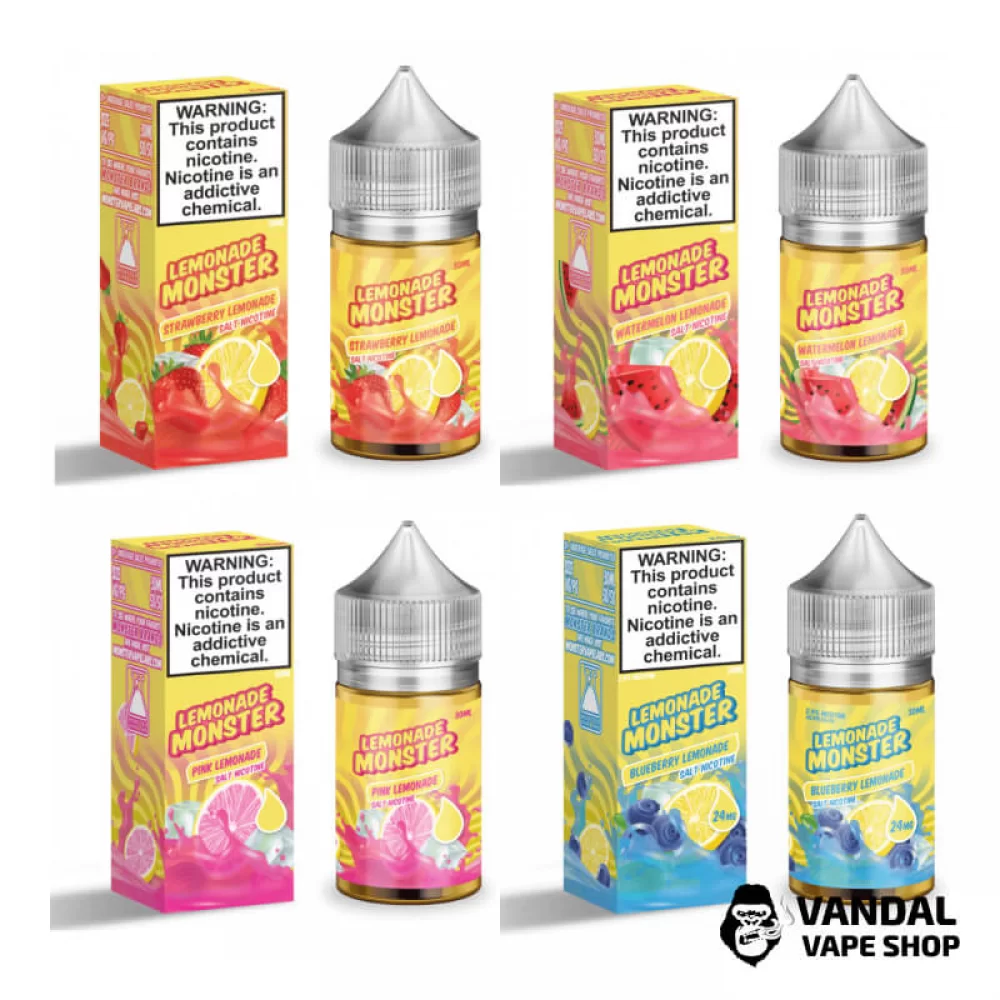 Премиальная солевая жидкость Lemonade Monster Salt 30 мл