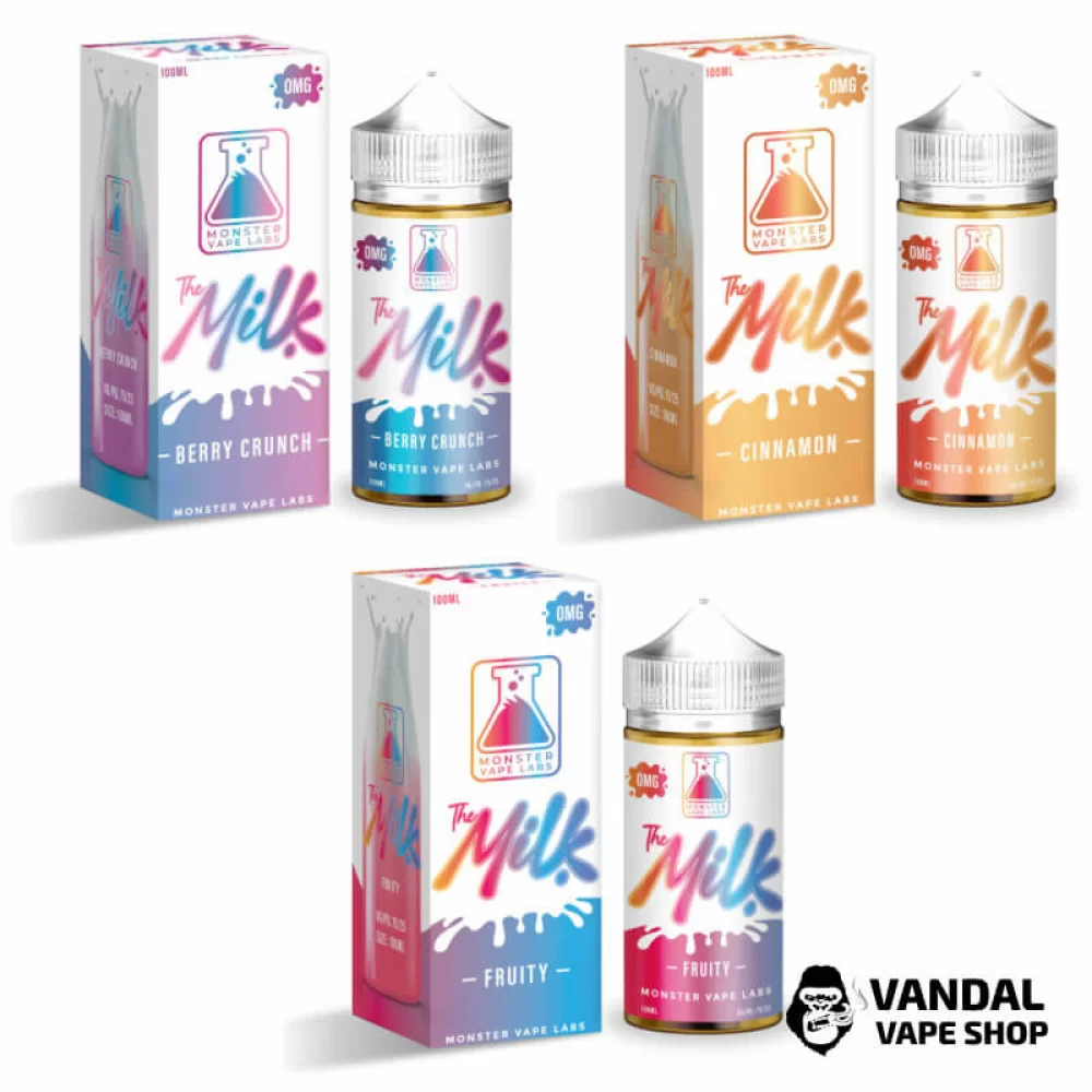 Премиальная солевая жидкость The Milk Monster Salt 30 мл 48 мг Премиальная солевая жидкость The Milk Monster Salt 30 мл 48 мг