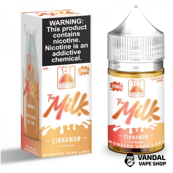 Премиальная солевая жидкость The Milk Monster Salt 30 мл 48 мг со вкусом тостов с корицей и молоком