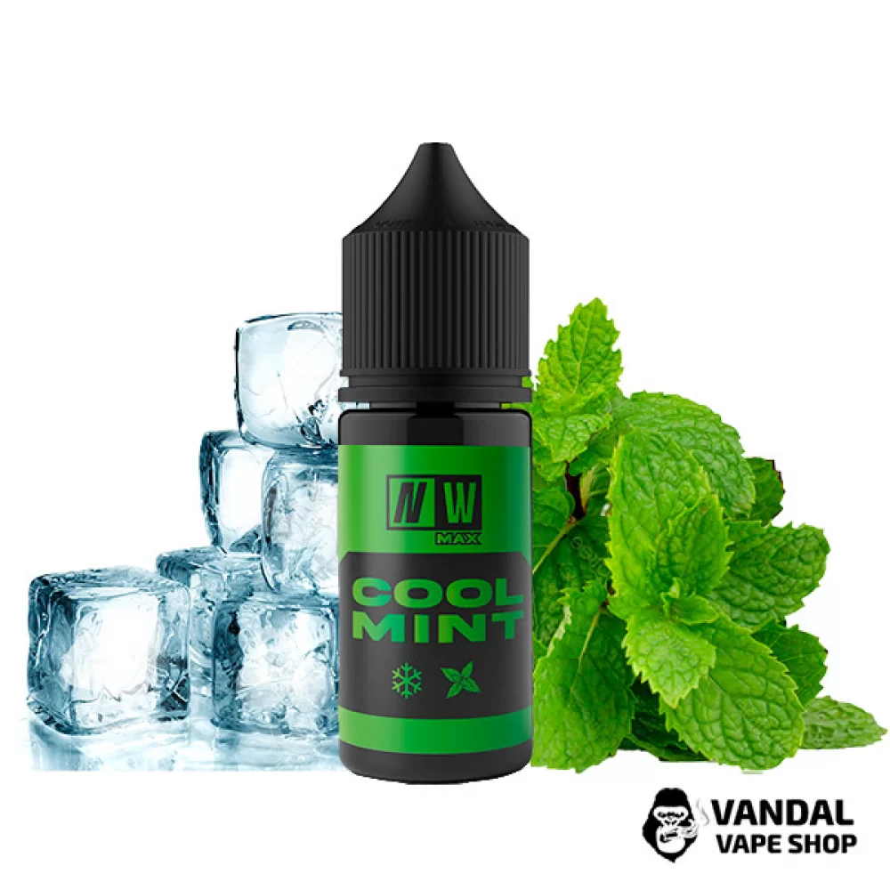 Жидкость NW MAX Salt 30 мл на солевом никотине 50 мг со вкусом холодной мяты Жидкость NW MAX Salt 30 мл на солевом никотине 50 мг со вкусом холодной мяты