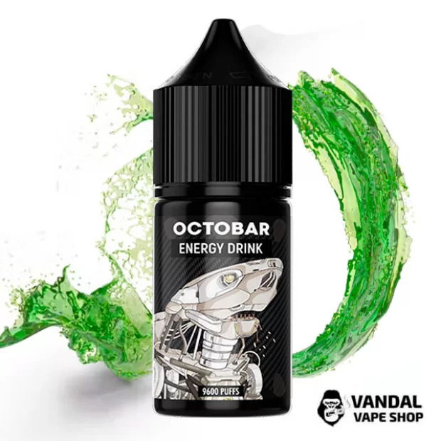 ЖИДКОСТЬ Octobar 30 мл НА СОЛЕВОМ НИКОТИНЕ 50 мг со вкусом энергетика