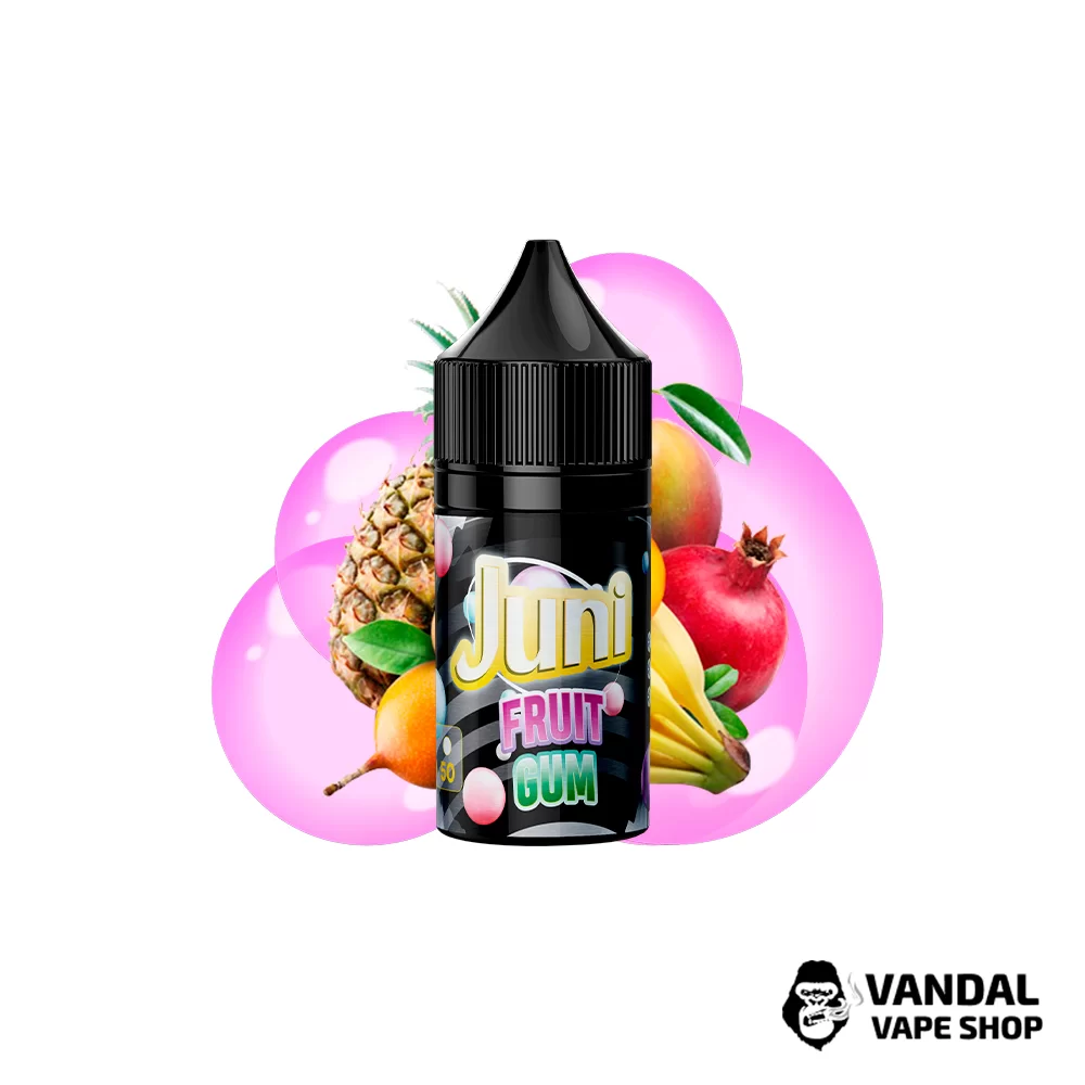 ЖИДКОСТЬ Juni Silver Ice 30 мл НА СОЛЕВОМ НИКОТИНЕ 50 мг со вкусом фруктовой жвачки ЖИДКОСТЬ Juni Silver Ice 30 мл НА СОЛЕВОМ НИКОТИНЕ 50 мг со вкусом фруктовой жвачки