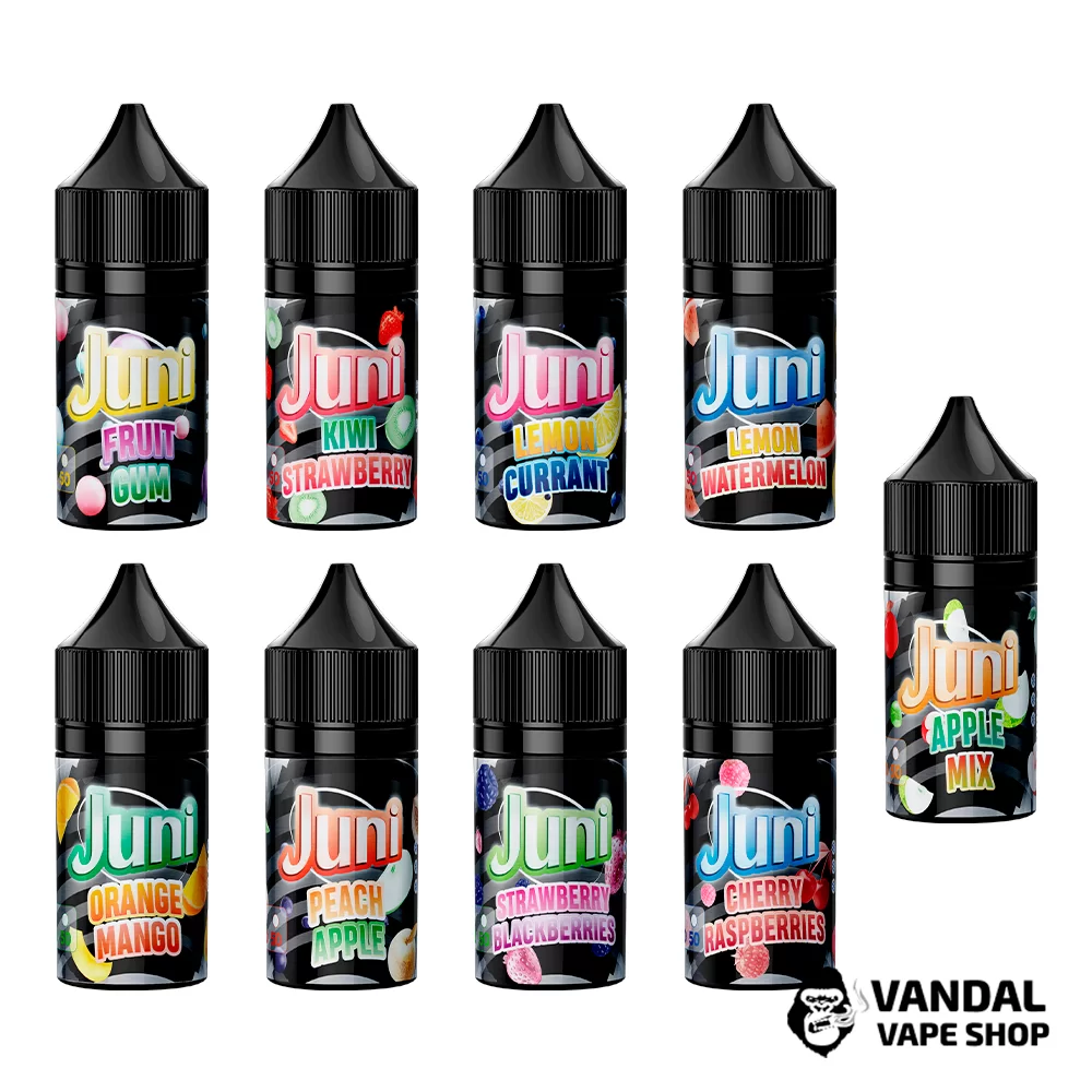 ЖИДКОСТЬ Juni Silver Ice - 30 мл НА СОЛЕВОМ НИКОТИНЕ 