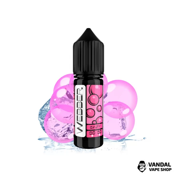 ЖИДКОСТЬ Webber SLT - Mint Bubble Gum 15 мл 50 мг - со вкусом мятной сладкой жвачки