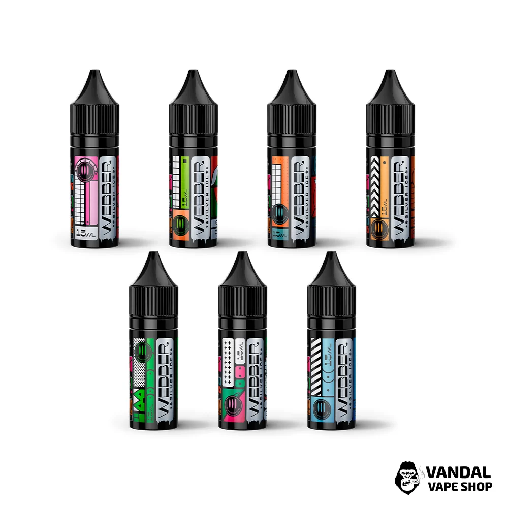 РІДИНА Webber SILVER ICE 15 мл РІДИНА Webber SILVER ICE 15 мл