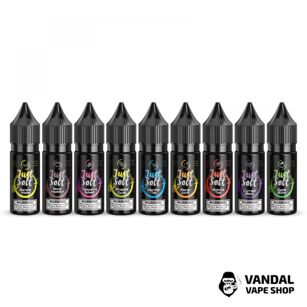 ЖИДКОСТЬ JUST SALT 15 мл НА СОЛЕВОМ НИКОТИНЕ