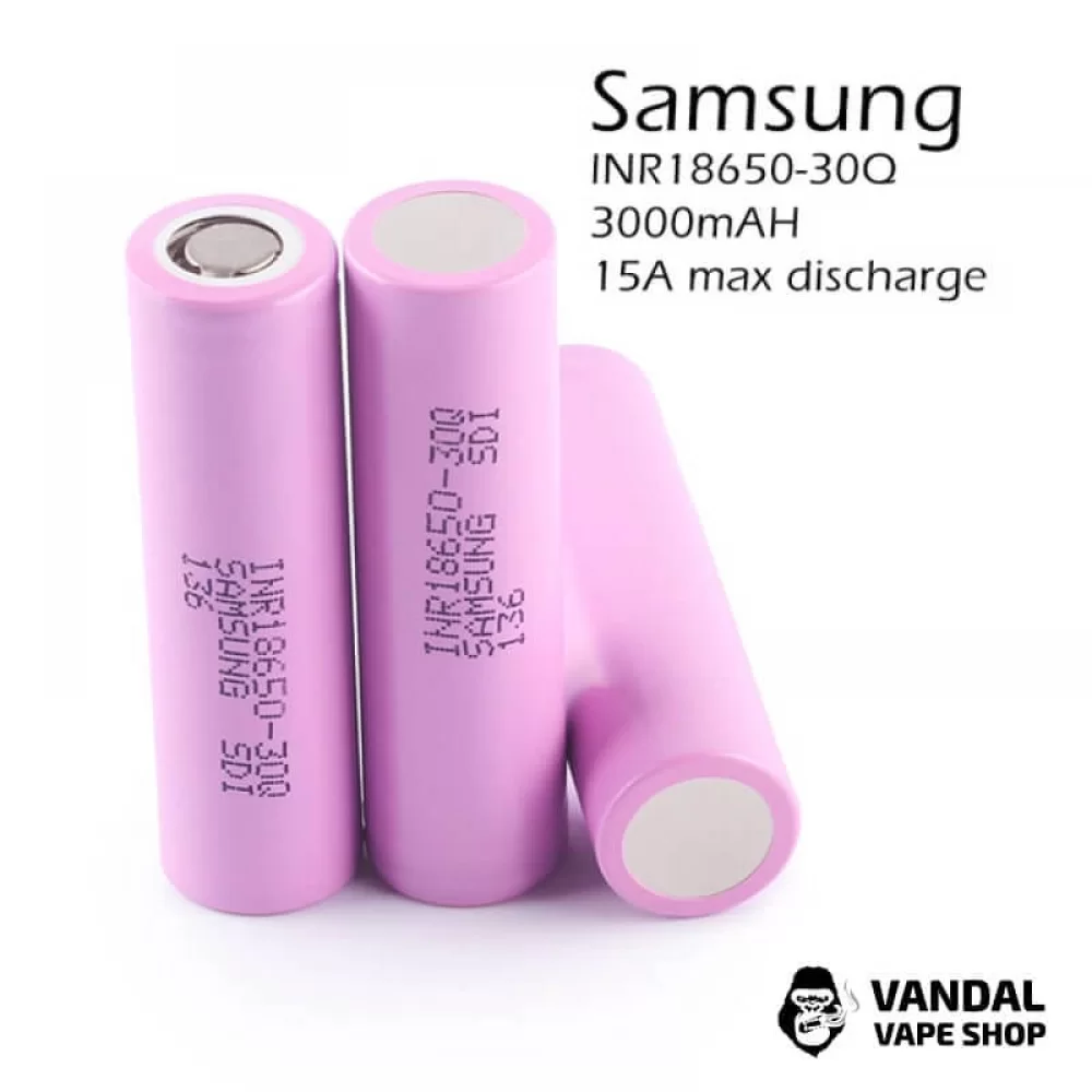 Аккумулятор Samsung INR18650-30Q 3000 mAh (Original) 1131