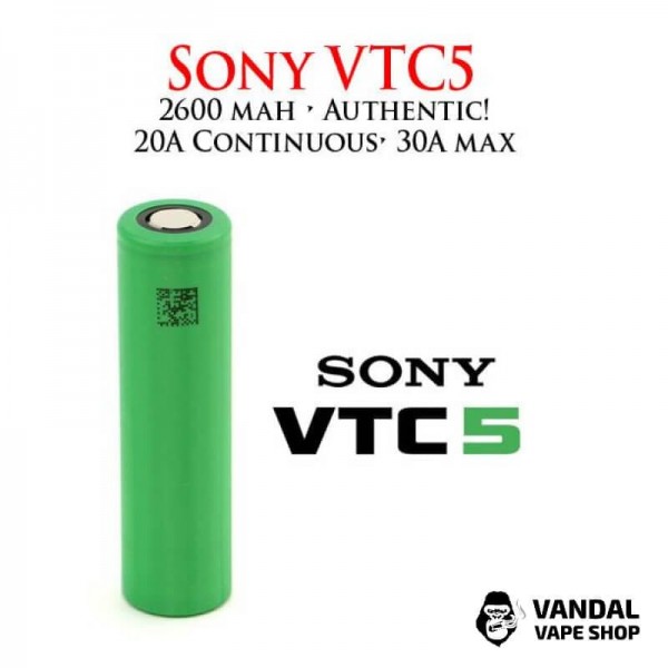 Акумулятор Sony US18650 VTC5 (Original) 1129
