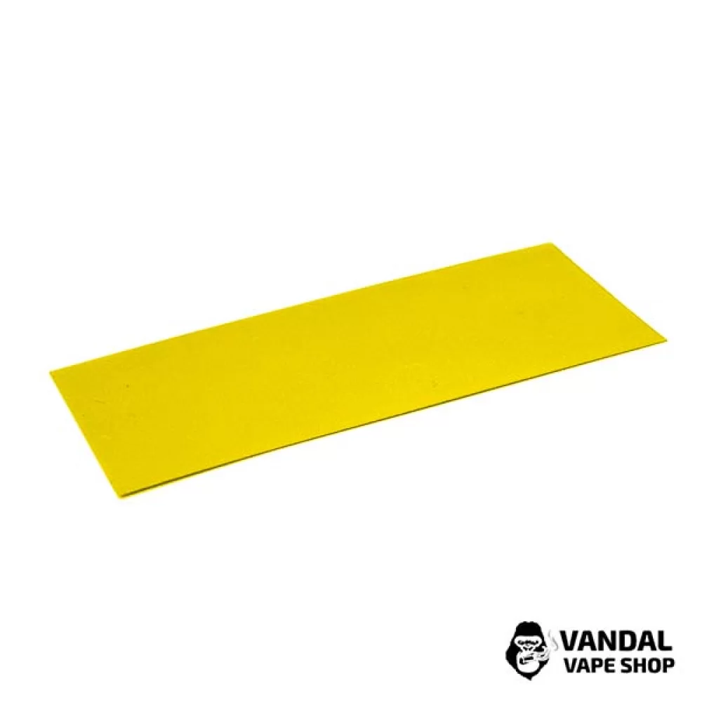 Термоусадочная плёнка для аккумулятора 18650 жёлтого цвета Термоусадочная плёнка для аккумулятора 18650 жёлтого цвета
