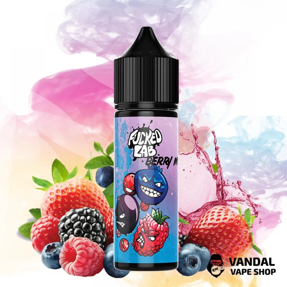 Набор для самозамеса Fucked Lab Mix Organic 60 мл 6 мг - со вкусом яркого микса ягод