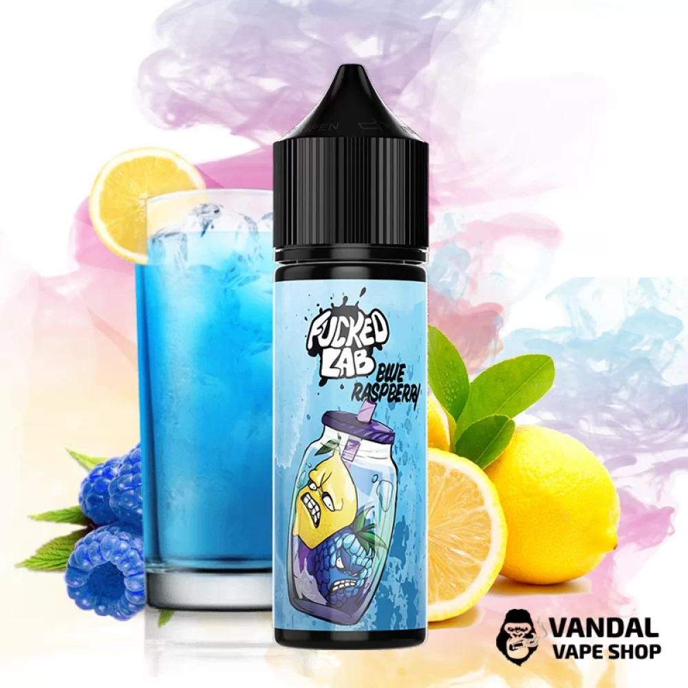 Набор для самозамеса Fucked Lab Mix Organic 60 мл 6 мг - со вкусом лимонада с синей малины с яркой кислинкой