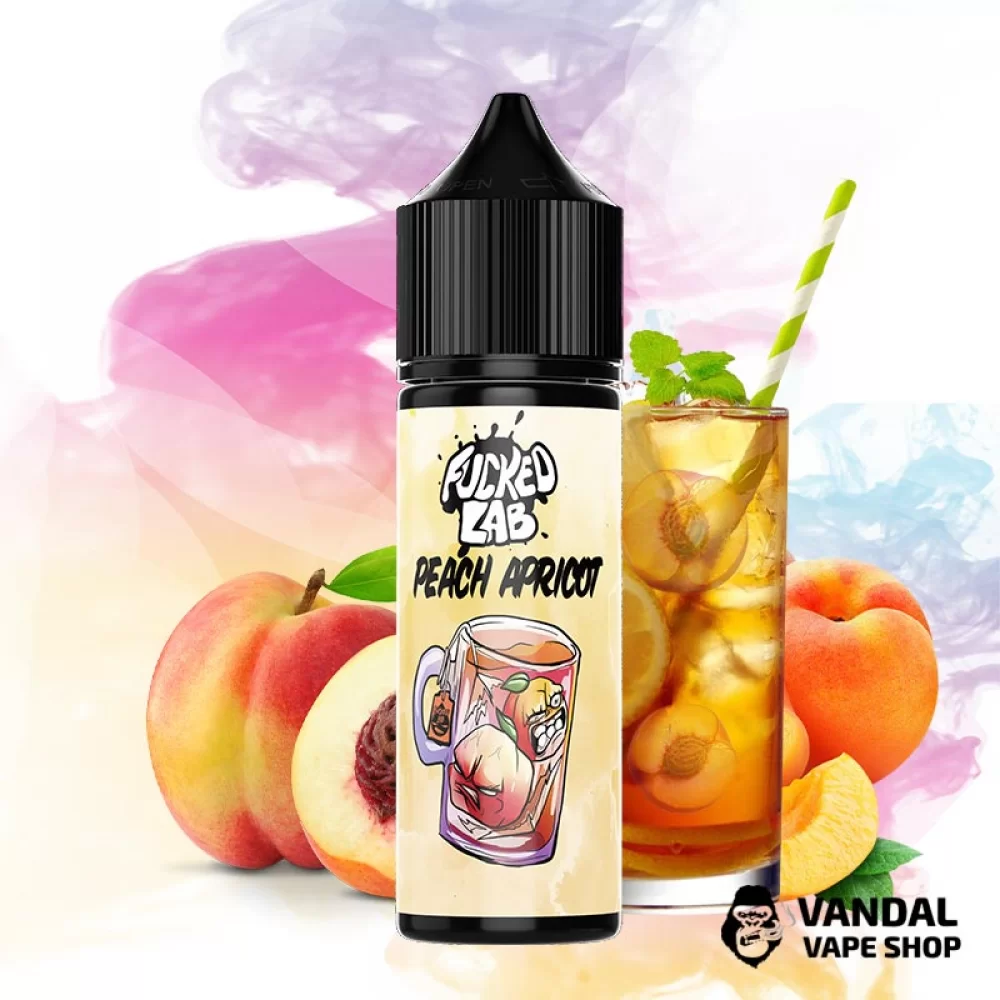 Набір для самозамісу Fucked Lab Mix Organic 60 мл 6 мг - ніжний чай з персиком та абрикосом