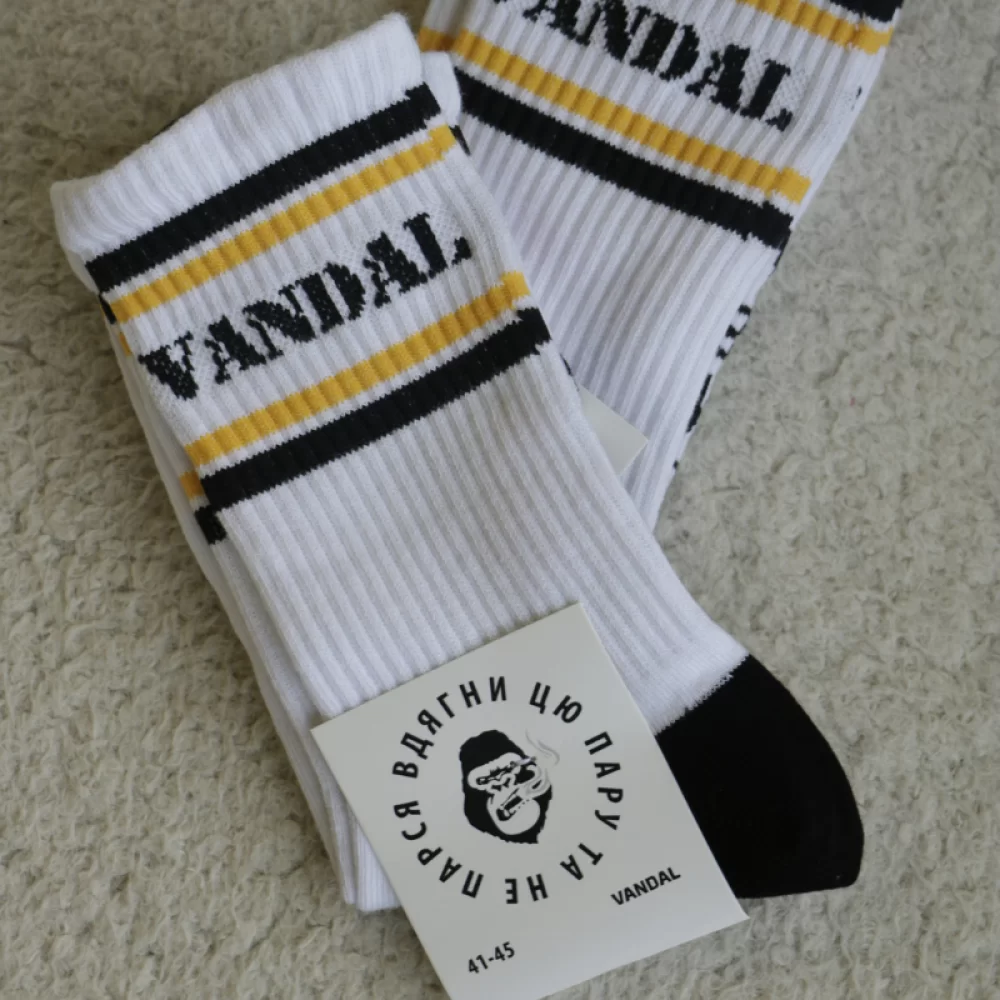 Брендированные носки Vandal Vape размер 36-40