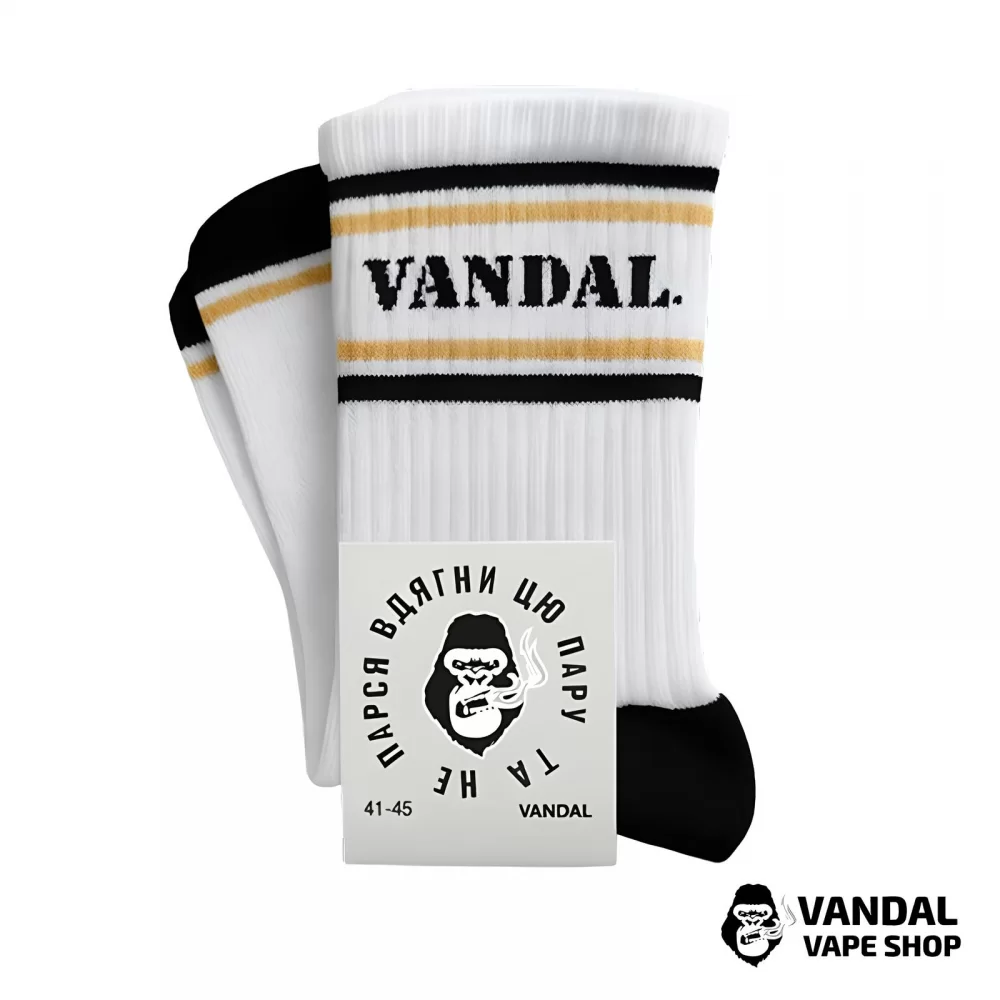 Брендированные носки Vandal Vape размер 36-40