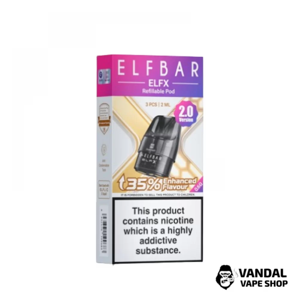 Змінний картридж Elf Bar Elfx Dual Mesh V2 0.6 Ом