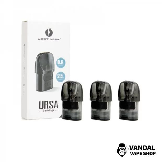 Змінний картридж Lost Vape Ursa Nano об'ємом 2.5 мл та опором 0.6 Ом