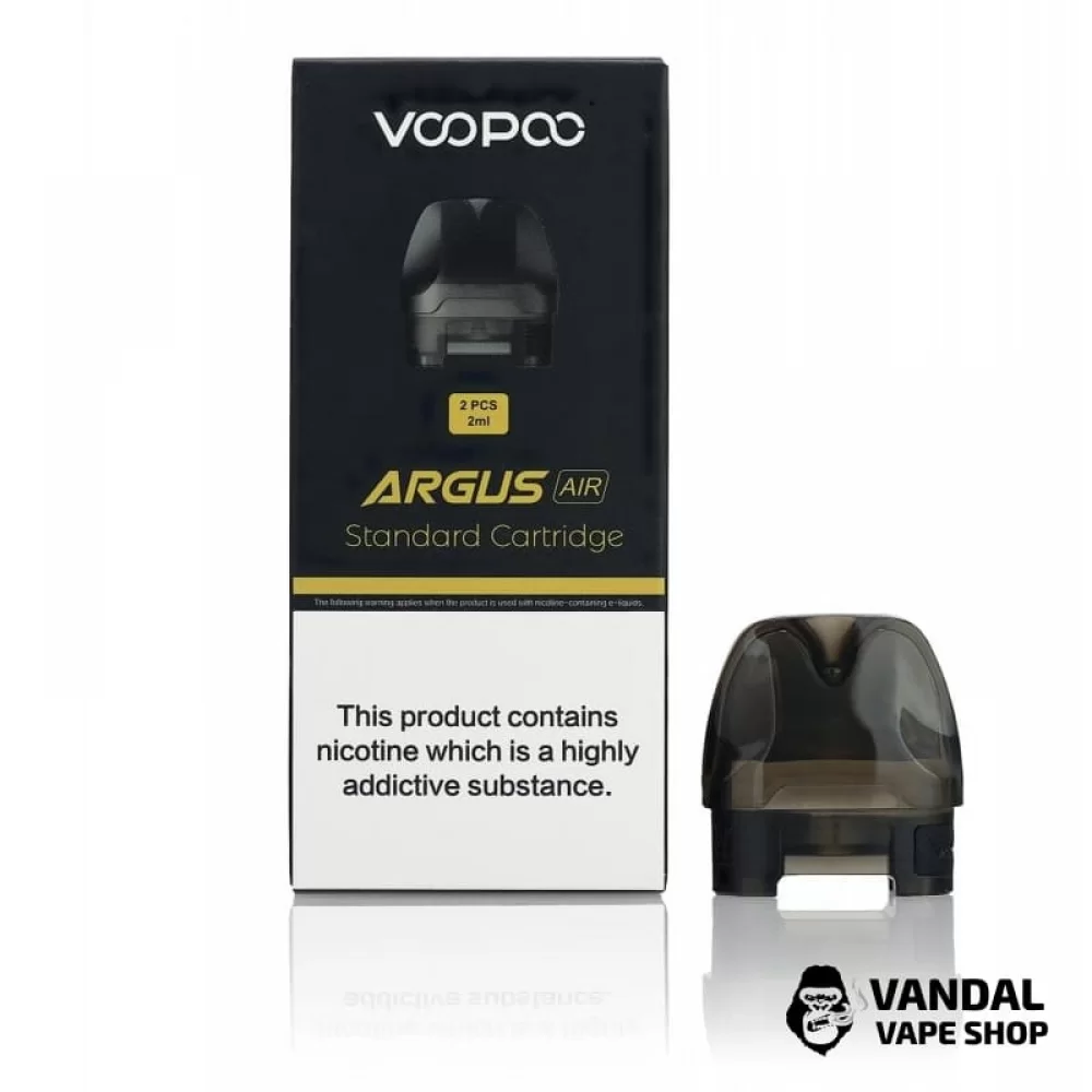 Картридж Voopoo Argus Air Standart Cartridge 3.8 мл ( без испарителя ) Картридж Voopoo Argus Air Standart Cartridge 3.8 мл ( без испарителя )