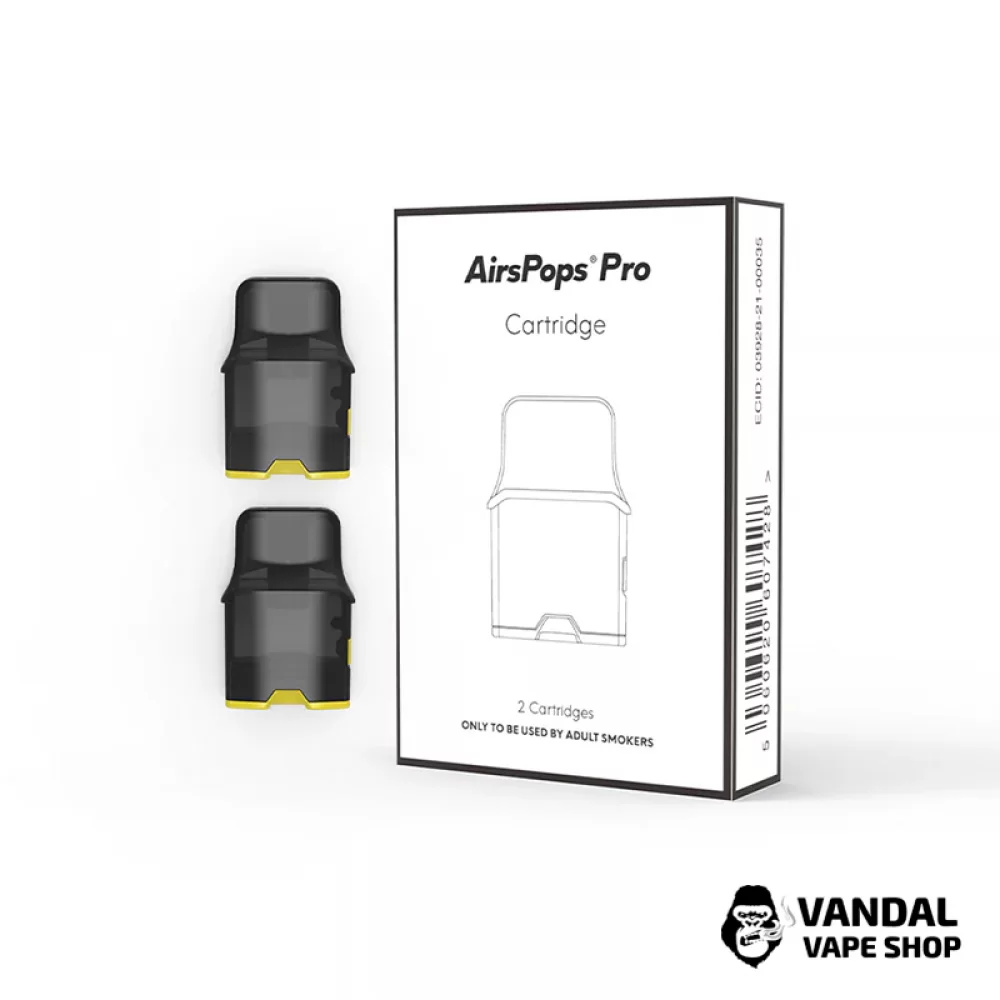 Змінний картридж AirsPops Pro 2 мл без випаровувача Змінний картридж AirsPops Pro 2 мл без випаровувача