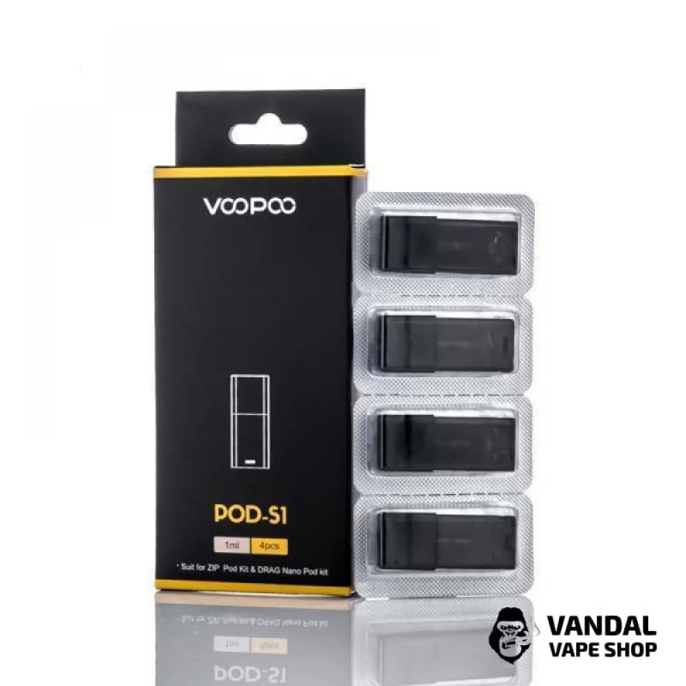 Сменный картридж Voopoo Drag Nano Pod Cartridge (Original) S1 / P1 на 1.8 ом