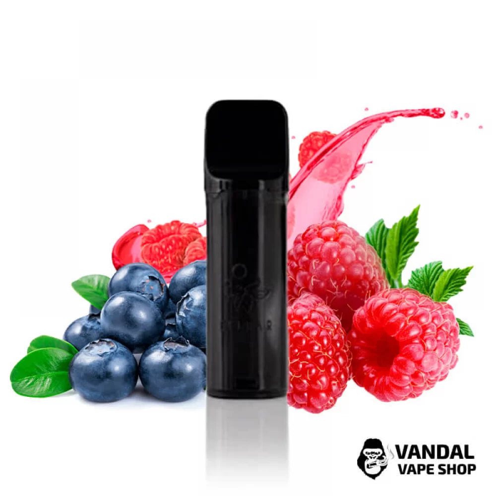 Заправлений картридж для ELF BAR ELFA 4 мл зі смаком чорниці та кислої малини Заправлений картридж для ELF BAR ELFA 4 мл зі смаком чорниці та кислої малини