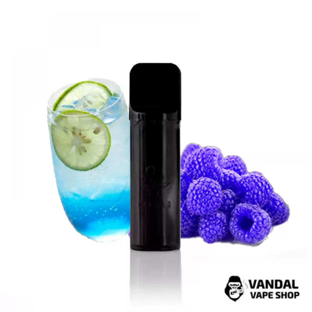 Заправленный картридж для Elf Bar ELFA 4 мл со вкусом лимонада с голубой малиной