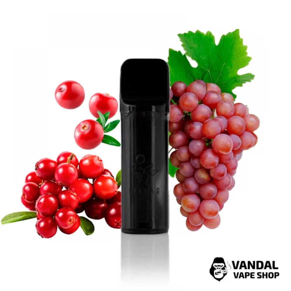 Заправлений картридж для ELF BAR ELFA 4 мл зі смаком журавлини та винограду Заправлений картридж для ELF BAR ELFA 4 мл зі смаком журавлини та винограду