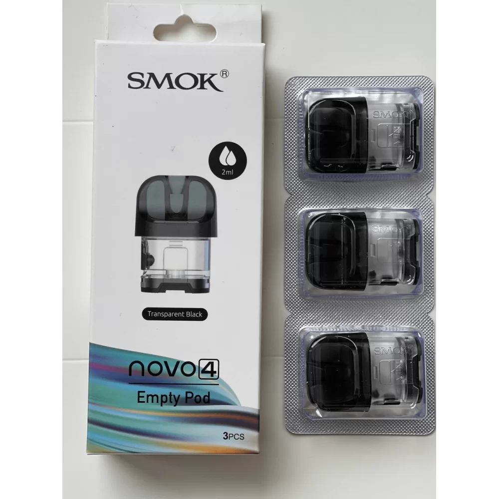Змінний картридж Smok NOVO 4 2 мл , білий без випаровувача - не для MINI! Змінний картридж Smok NOVO 4 2 мл , білий без випаровувача - не для MINI!
