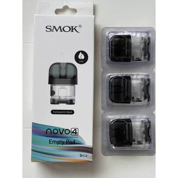 Сменный Картридж Smok NOVO 4 чёрный 2 мл без испарителя - не для MINI!