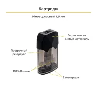 Сменный картридж OVNS Saber S (Original) 1.8 Ом