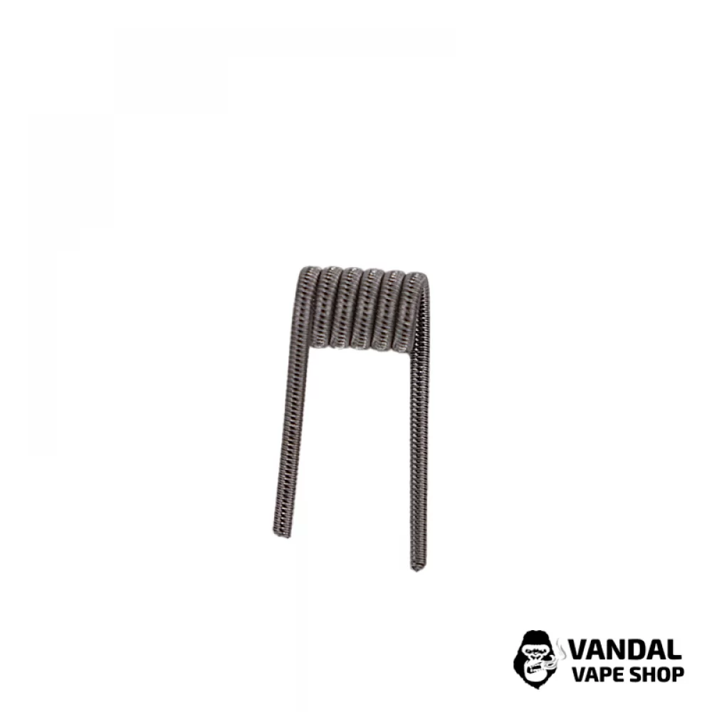 Готовая спираль Staggered 0,12 Ohm (Ss) 0.4x2+n80/0.12 Готовая спираль Staggered 0,12 Ohm (Ss) 0.4x2+n80/0.12