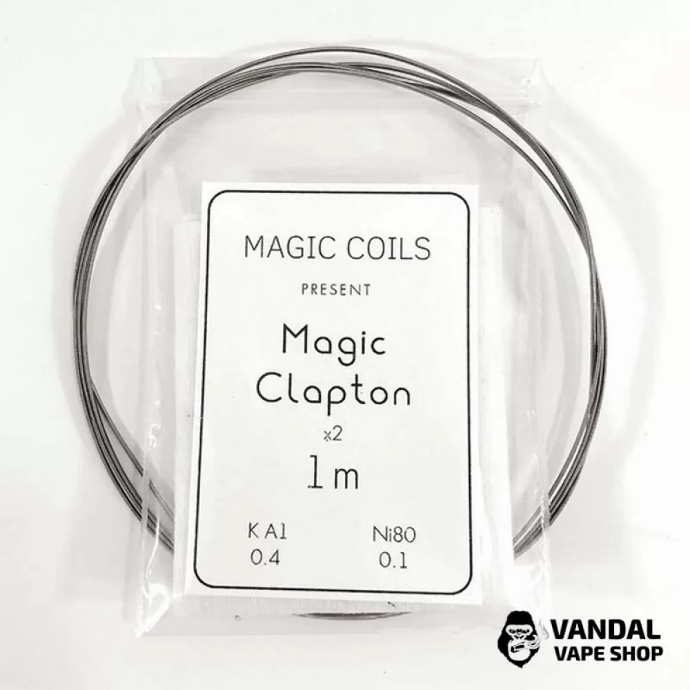 Проволока для спирали Magic Coils Clapton - SS316 0.5 мм Nichrome 0.1 мм 1 м