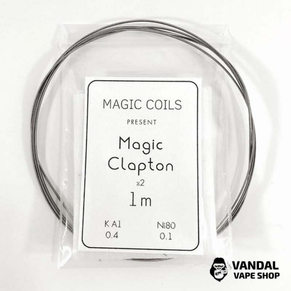 Дріт для спіралі Magic Coils Clapton - SS316 0.5 мм Nichrome 0.1 мм 1 м