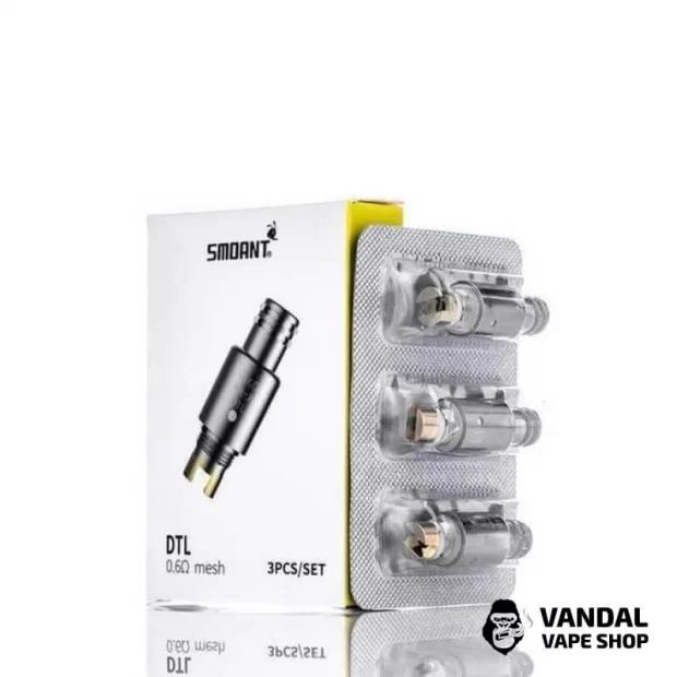 Сменный испаритель Smoant Pasito (Original) DTL Mesh Coil 0.6 Ом 