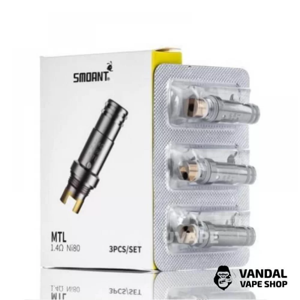 Змінний випаровувач Smoant Pasito MTL 1.4 Ом