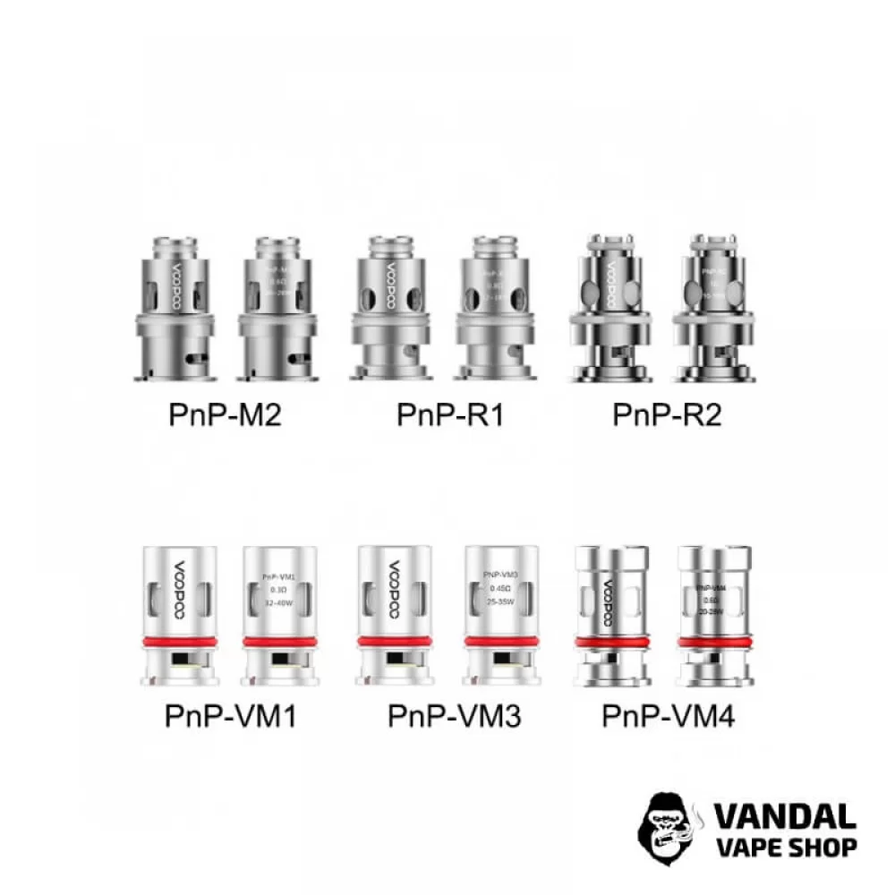 Змінний випаровувач Voopoo PnP RBA (Original) для DRAG S , DRAG X , VINCI , VINCI X   Змінний випаровувач Voopoo PnP RBA (Original) для DRAG S , DRAG X , VINCI , VINCI X